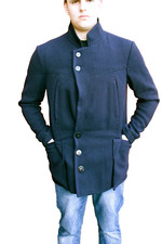 manteau homme drap de laine M& FRANCOIS GIRBAUD T M NEUF ETIQUETTE valeur 680€