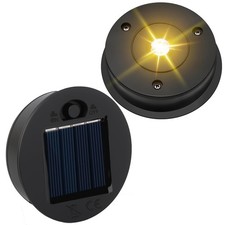 2PCS Lampes Solaires De Rechange, 7cm Lampion Solaire Exterieur avec LED Clai...