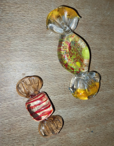 Bonbons verre soufflé - bonbons, en