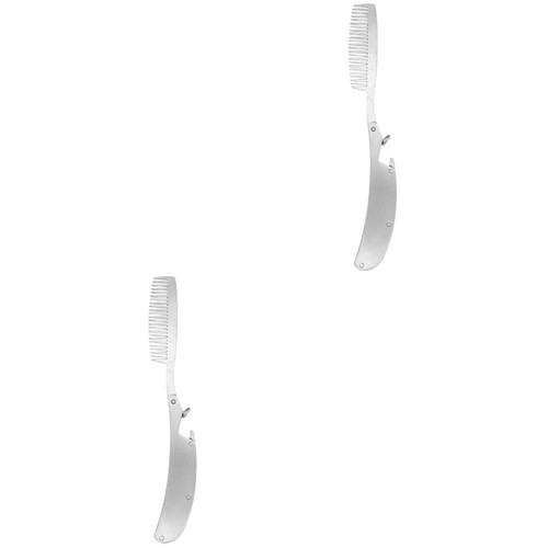 Lot peignes à moustache - ,