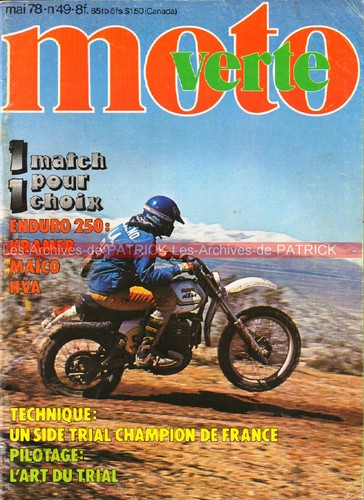 Moto verte montesa sherpa - 49,
