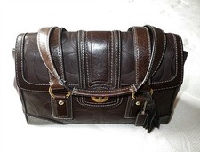 COACH LG HAMPTONS CHOC BROWN