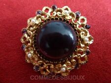 Broche "Rosace Soleil Néo