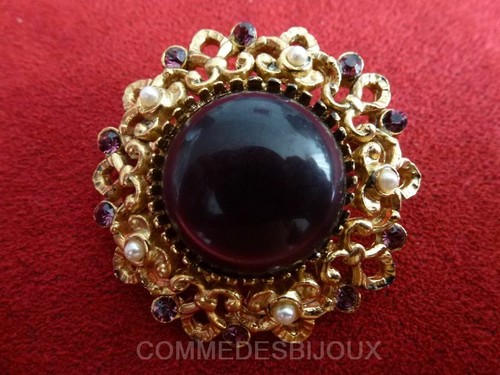 Broche rosace soleil néo - "rosace,