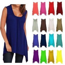 Femmes Ourlet Mouchoir Haut