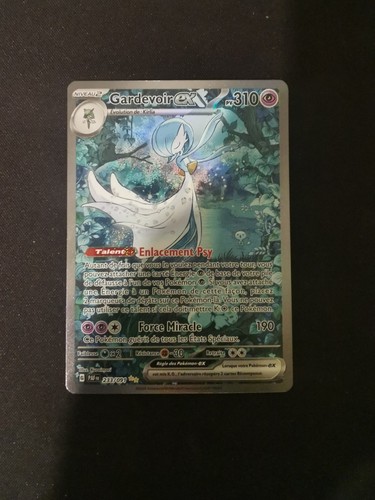 Carte pokémon gardevoir - carte, ex