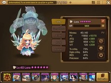 compte summoners war asia Lora