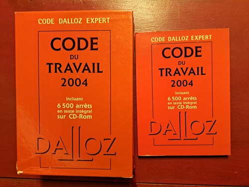 Code travail 2004 livre - code,