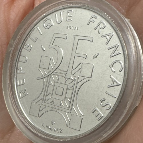 Monnaie francs essai rf - monnaie, 5
