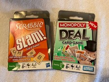 Scrable SLAM! & Monopoly DEAL
