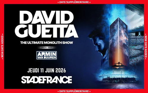 Places concert david - david, guetta