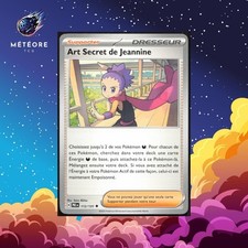 Carte Pokémon Art Secret de Jeannine 112/131  EV 8.5 Français