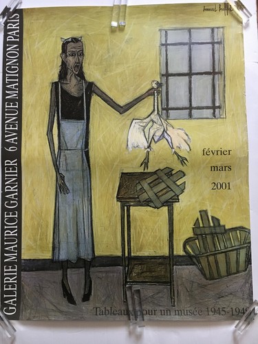 Bernard buffet affiche 2001 - affiche,
