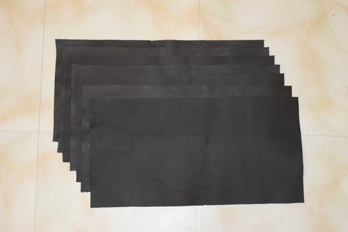 Chute cuir noir - cuir,
