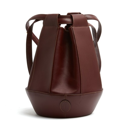 Cartier sac cuir bordeaux - cartier,