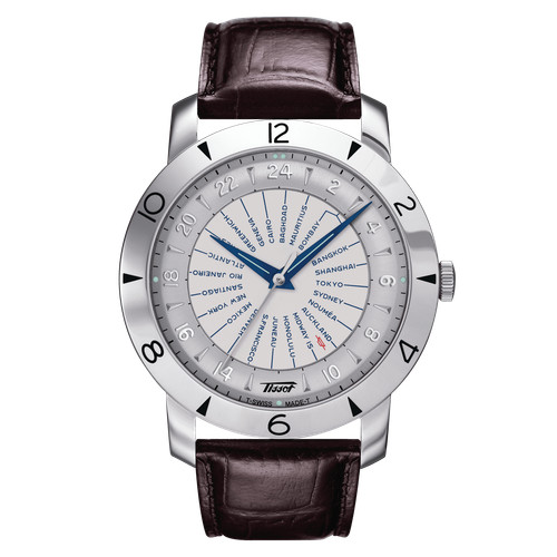 Tissot montre marron - tissot,
