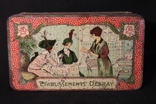 Ancienne boite tôle - ancienne,