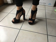 Sandales Plateforme Noires 39 Primadonna