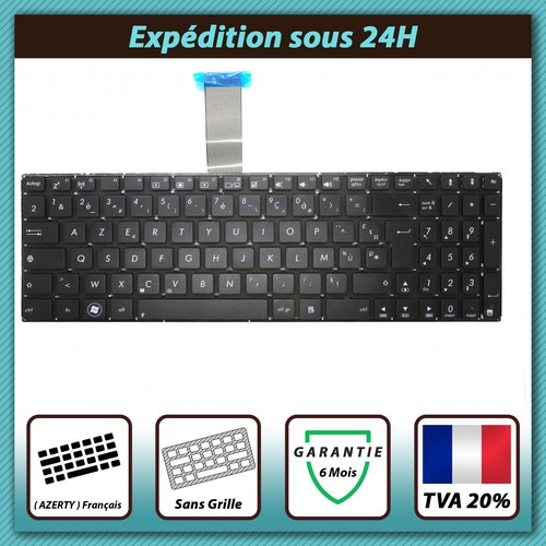 Clavier français azerty - clavier, noir
