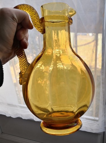 Grande carafe gourde - grande, ancienne