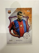  Rivaldo /25 Topps FC