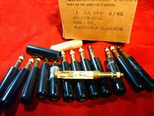 Prises Jack 6,93 mm stereo military aviation 1945 NOS lot de 14