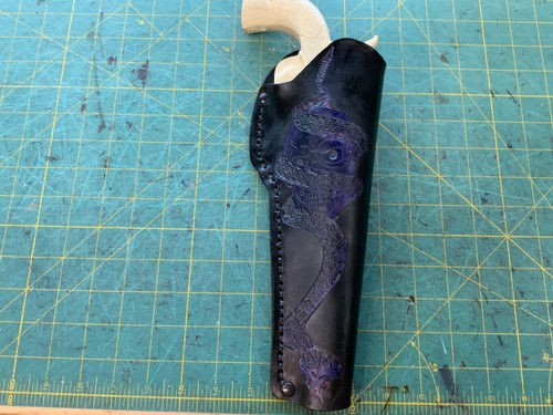 Revolver custom carving - revolver,