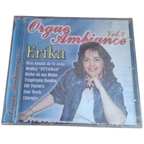 Erika orgue ambiance vol cd - orgue, 2