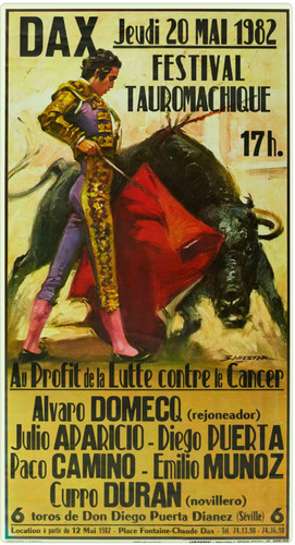 Affiche poster corrida dax - affiche,