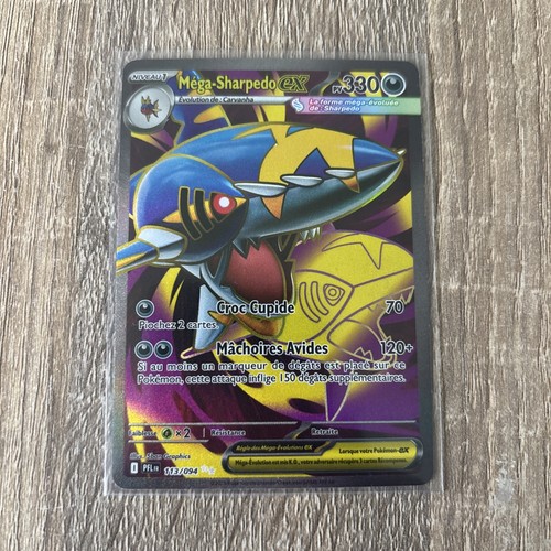 Carte pokémon méga sharpedo - pokémon, méga-sharpedo