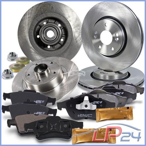 Disque garnitures frein - 4x, disque+garnitures