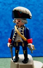Playmobil Pirate Soldat Militaire Français Officier Figurine Custom Vintage