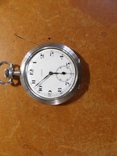 Montre Zénith gousset, boîte argent, état exceptionnel