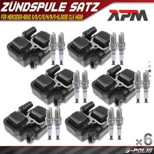 6x Bobine+12x Bougie pour Mercedes-Benz W203 S202 S203 W210 W211 S210 S211