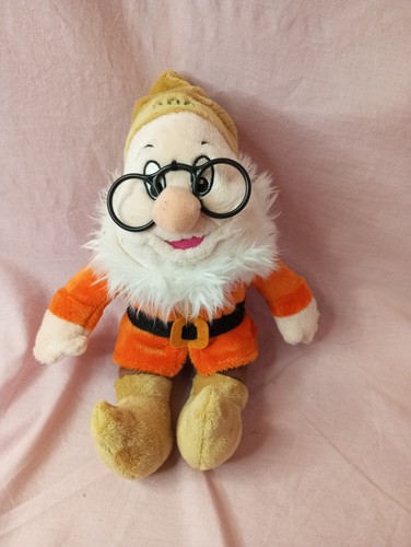 Peluche nain doc blanche - peluche,