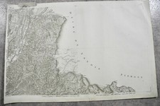 CASSINI CARTE IN PLANO 630mm X