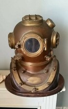 Casque de plongée scaphandrier Marine des États-Unis Mark V