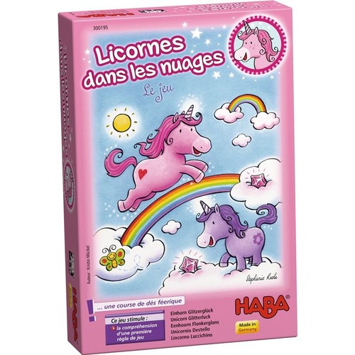 Licornes dans les nuages - nuages,