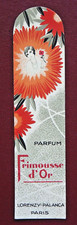 CARTE PARFUMÉE - LORENZY-PALANCA - FRIMOUSSE D'OR -