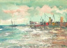 Jolie Gouache Sur Toile G