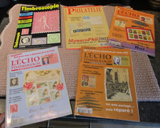 Lot magazine anciens timbres - lot,