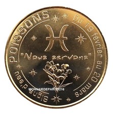 Monnaie de Paris 13. Aubagne - Signes du zodiaque 2014 Poissons