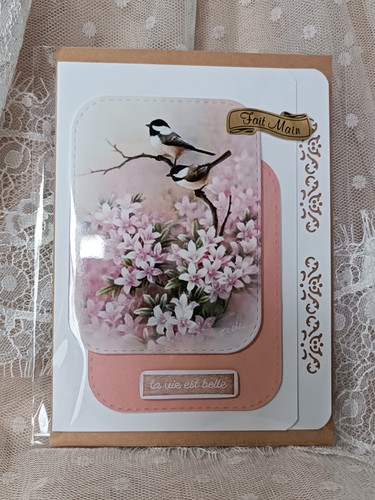 Carte voeux oiseau - voeux,
