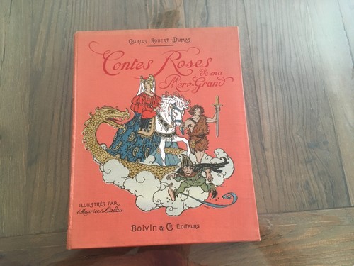 Ancien livre contes roses - contes,