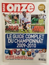 FOOTBALL ONZE MONDIAL HORS SÉRIE n° 52 SPECIAL CHAMPIONNAT 2009-2010