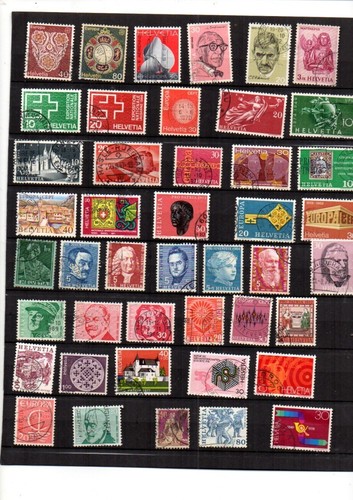 Suisse beau lot timbres - timbres,
