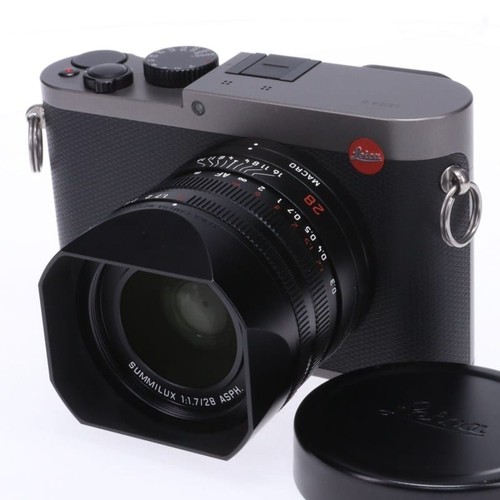 Leica titanium gray caméra - leica, q
