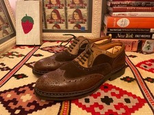 Heschung mens brown suede