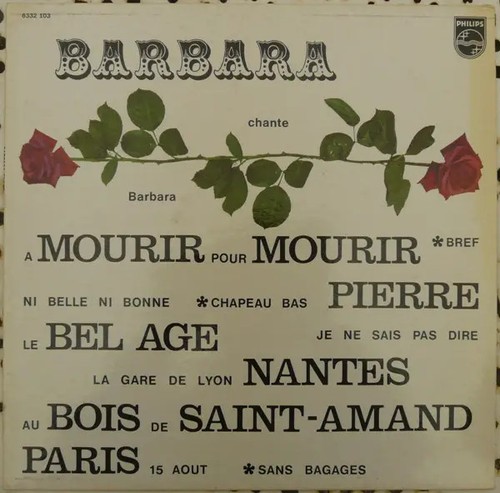Barbara chante - barbara,
