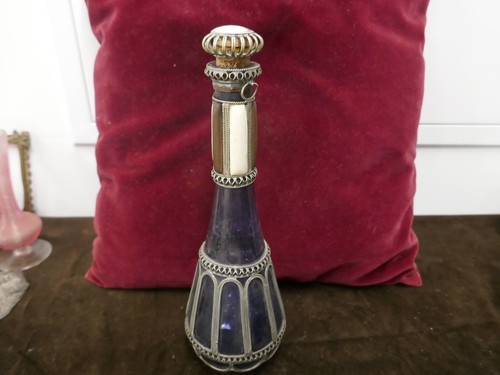 Bouteille cerclée métal - bouteille,